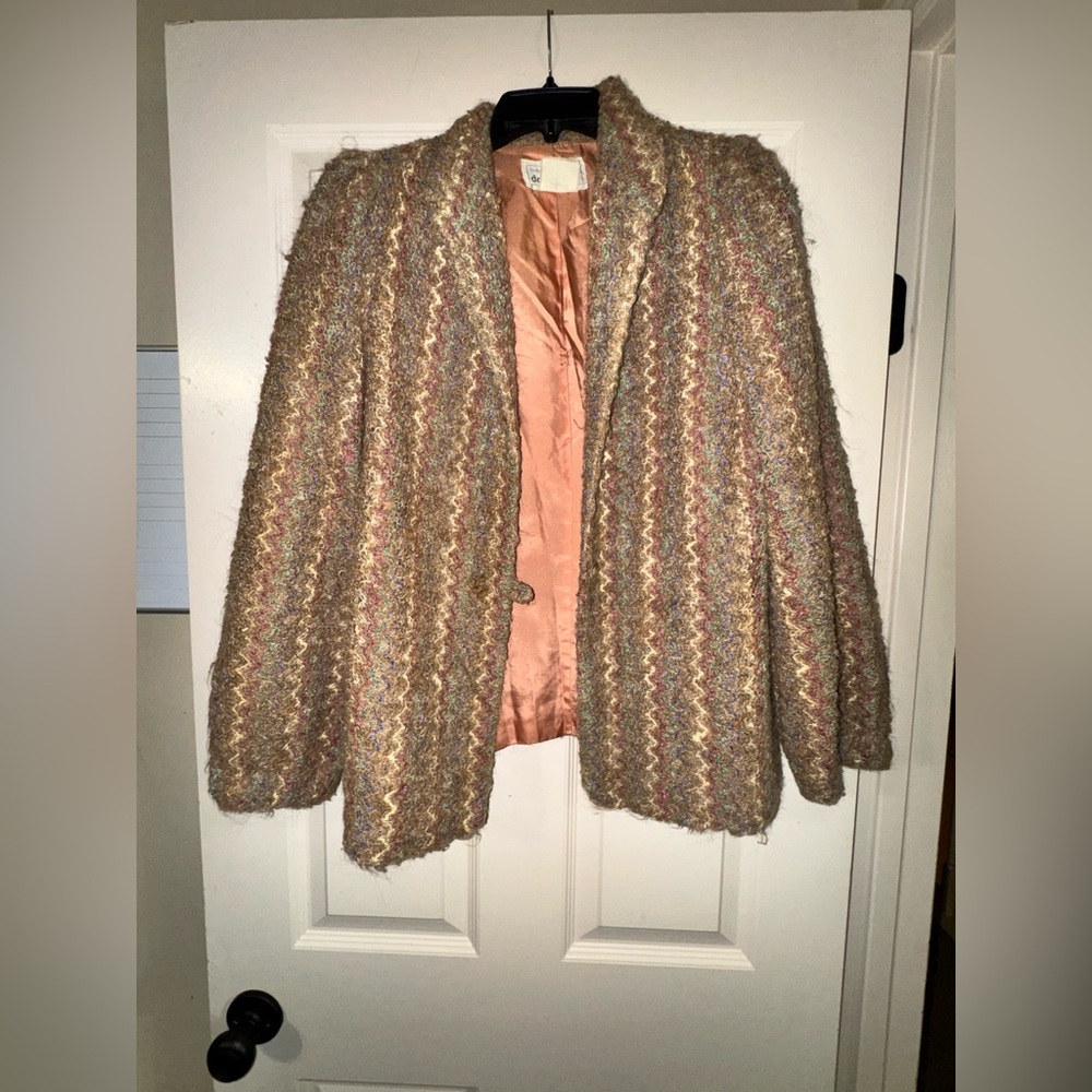 Women's Multicolor Tweed Jacket